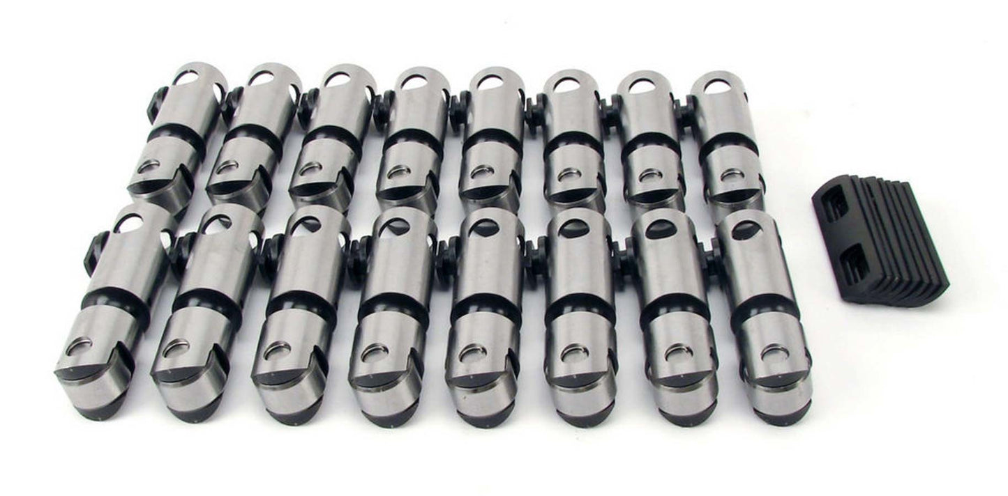 Lifter - Endure-X - Mechanical Roller - 0.842 in OD - Link Bar - Small Block Chevy - Set of 16