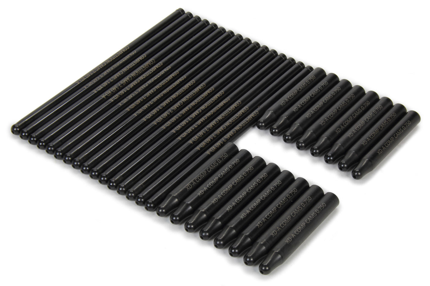 Pushrod - XD-A - Adjustable - 7.950 to 8.182 in Long - Chromoly - Gm LS-Series - Set of 16