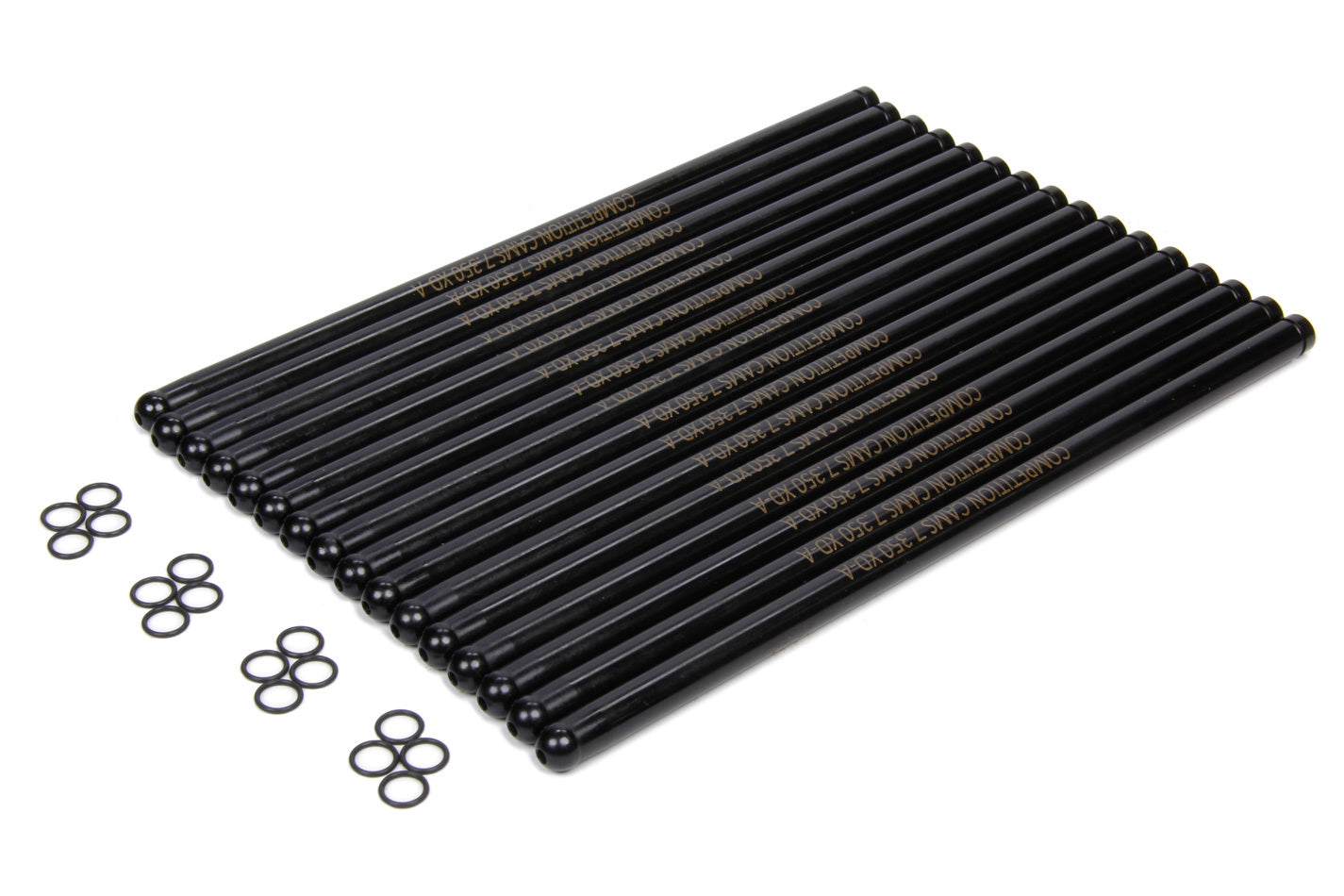Pushrod - XD-A - Adjustable - 8.160 to 8.392 in Long - Chromoly - Gm LS-Series - Set of 16
