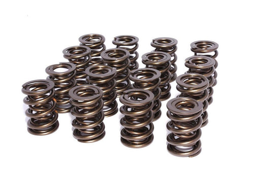 Valve Spring - Dual Spring - 392 lb/in Spring Rate - 0.900 in Coil Bind - 1.567 in OD - Set of 16