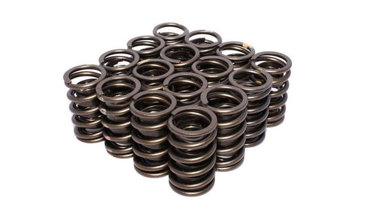 Valve Spring - Dual Spring / Damper - 395 lb/in Spring Rate - 1.175 in Coil Bind - 1.509 in OD - Set of 16