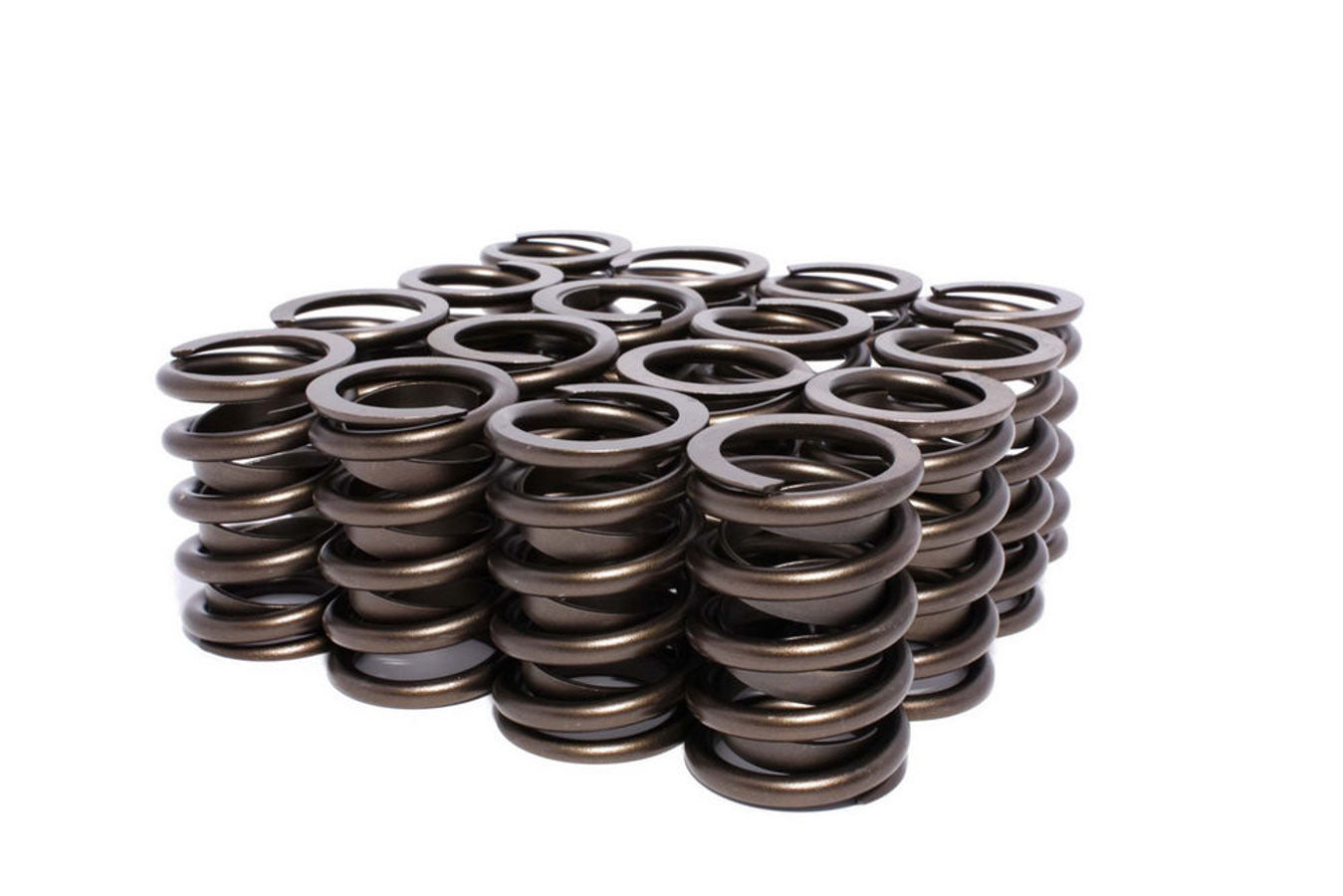 Valve Spring - Single Spring / Damper - 241 lb/in Spring Rate - 1.200 in Coil Bind - 1.464 in OD - Set of 16