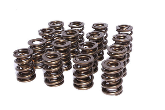 Valve Spring - Race Endurance - Dual Spring - 526 lb/in Spring Rate - 1.230 in Coil Bind - 1.565 in OD - Set of 16