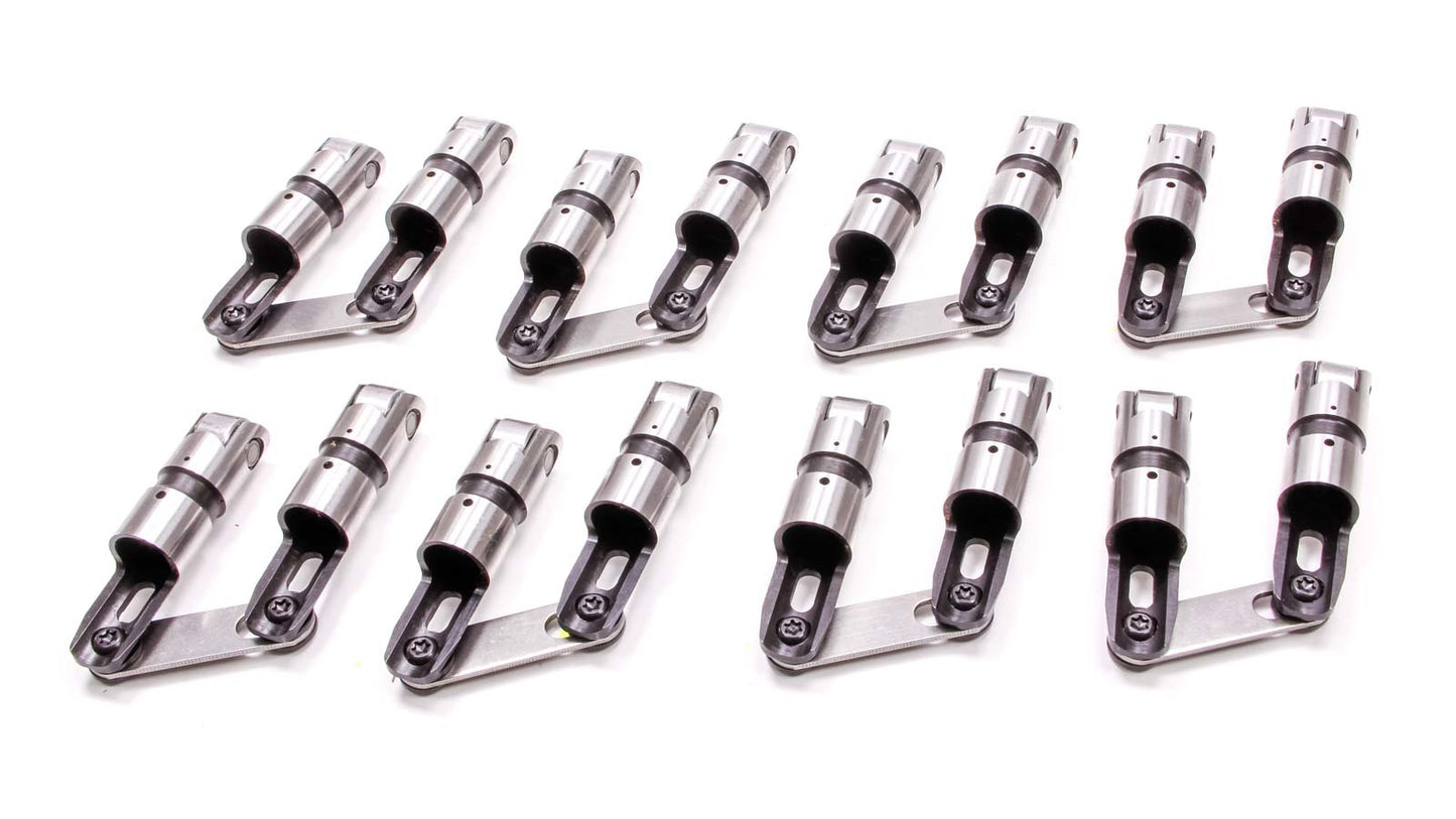 Lifter - Sportsman - Mechanical Roller - 0.842 in OD - Link Bar - Needle Bearing - Small Block Chevy - Set of 16