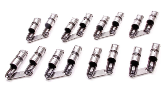 Lifter - Sportsman - Mechanical Roller - 0.842 in OD - Link Bar - Bronze Bushing Axle - Small Block Chevy - Set of 16