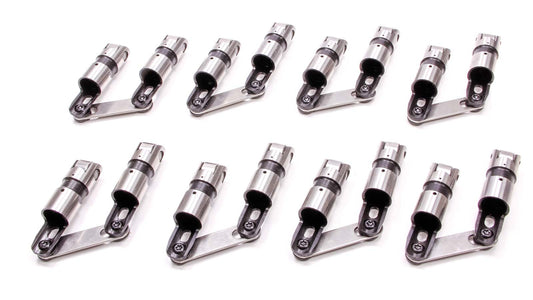 Lifter - Sportsman - Mechanical Roller - 0.842 in OD - Link Bar - Bronze Bearing - Small Block Ford - Set of 16