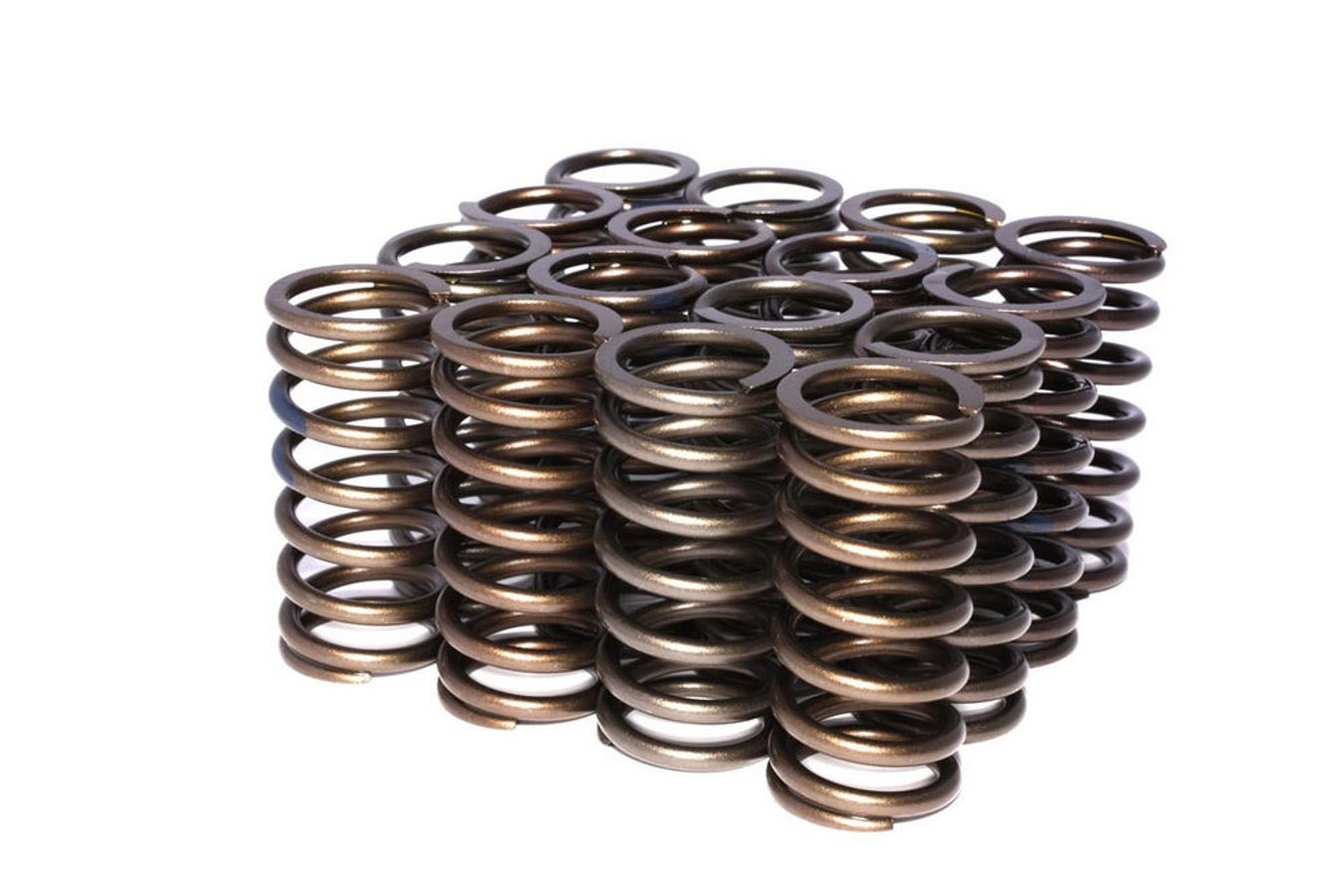 Valve Spring - Single Spring - 96 lb/in Spring Rate - 0.920 in Coil Bind - 0.937 in OD - Set of 16