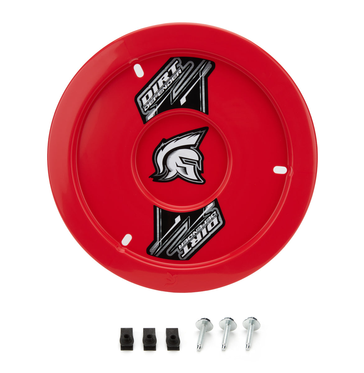 Mud Cover - Gen II - Bolt-On - Hardware Included - Cover Only - Plastic - Red - 15 in Wheels - Each