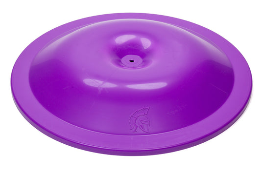 Air Cleaner Lid - 14 in Round - Dirt Defender Logo - Plastic - Purple - Each