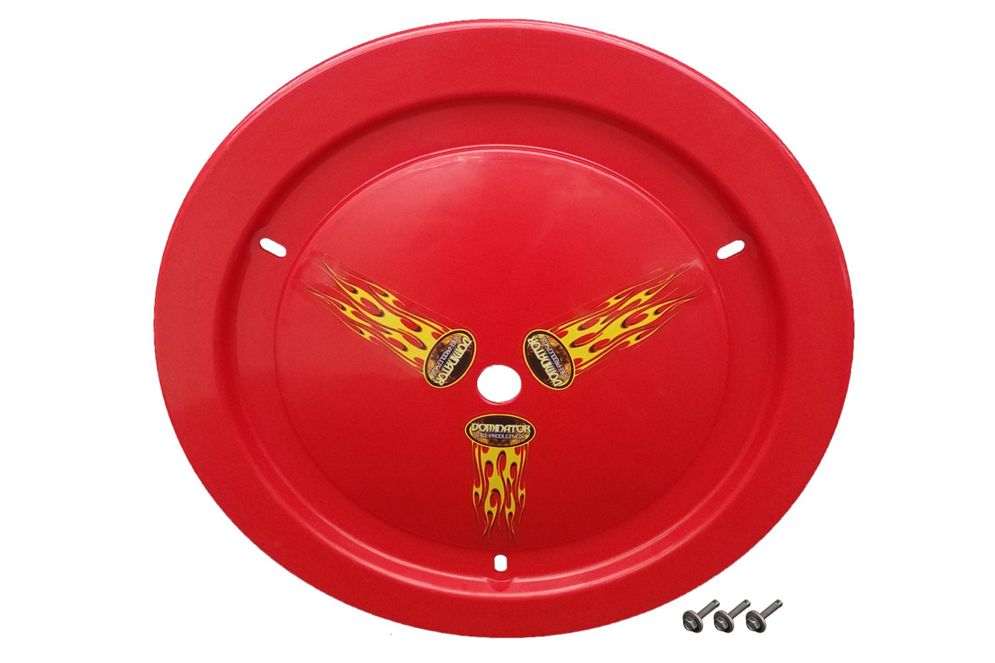 Mud Cover - Ultimate Real - Bolt-On - Hardware Included - Cover Only - Plastic - Red - 15 in Wheels - Each