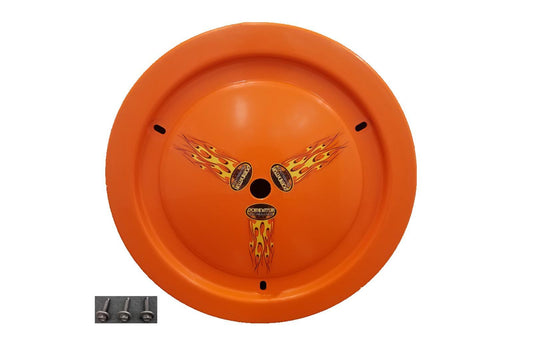 Mud Cover - Ultimate - Bolt-On - Hardware Included - Cover Only - Plastic - Orange - 15 in Wheels - Each