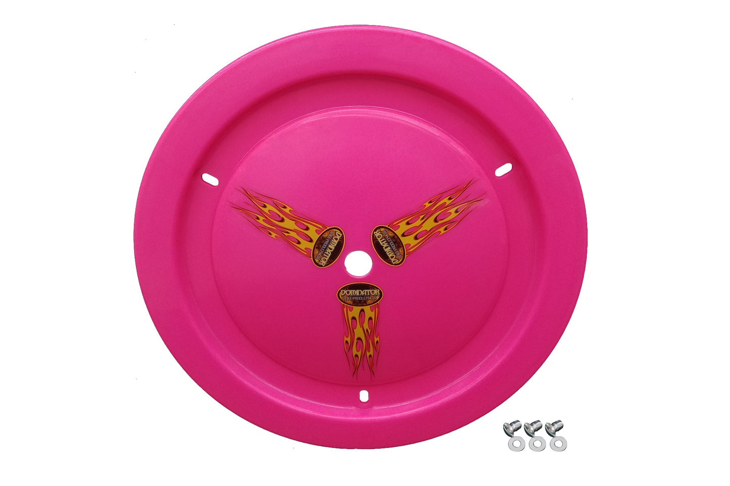 Mud Cover - Ultimate - Quick Turn Fastener - Hardware Included - Cover Only - Plastic - Pink - 15 in Wheels - Each