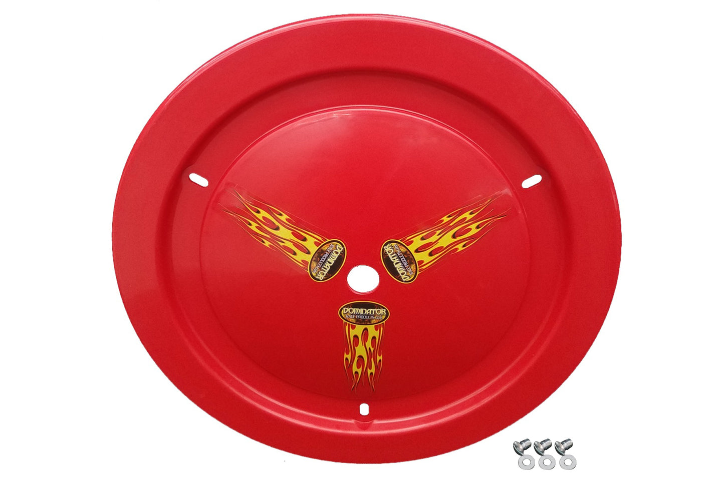 Mud Cover - Ultimate - Quick Turn Fastener - Hardware Included - Cover Only - Plastic - Red - 15 in Wheels - Each