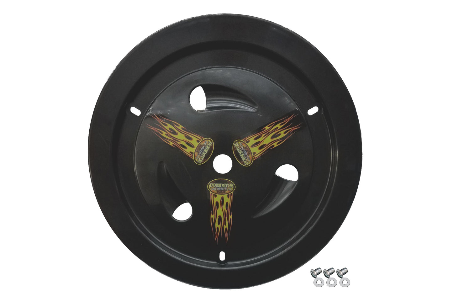Mud Cover - Ultimate - Bolt-On - Hardware Included - Vented - Cover Only - Plastic - Black - 15 in Wheels - Each