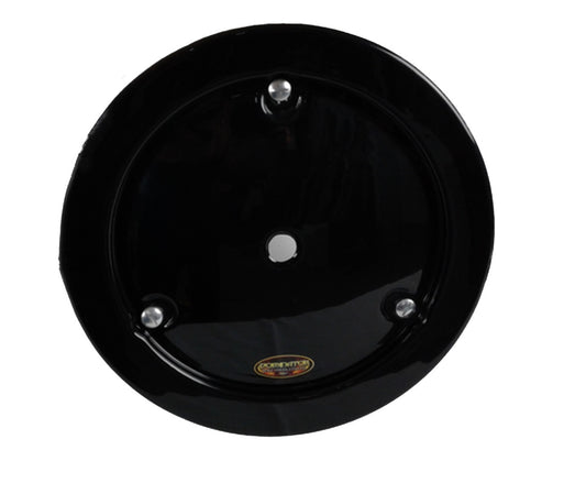 Mud Cover - Micro Sprint - Bolt-On - Hardware Included - Cover Only - Plastic - Black - 13 in Wheels - Each