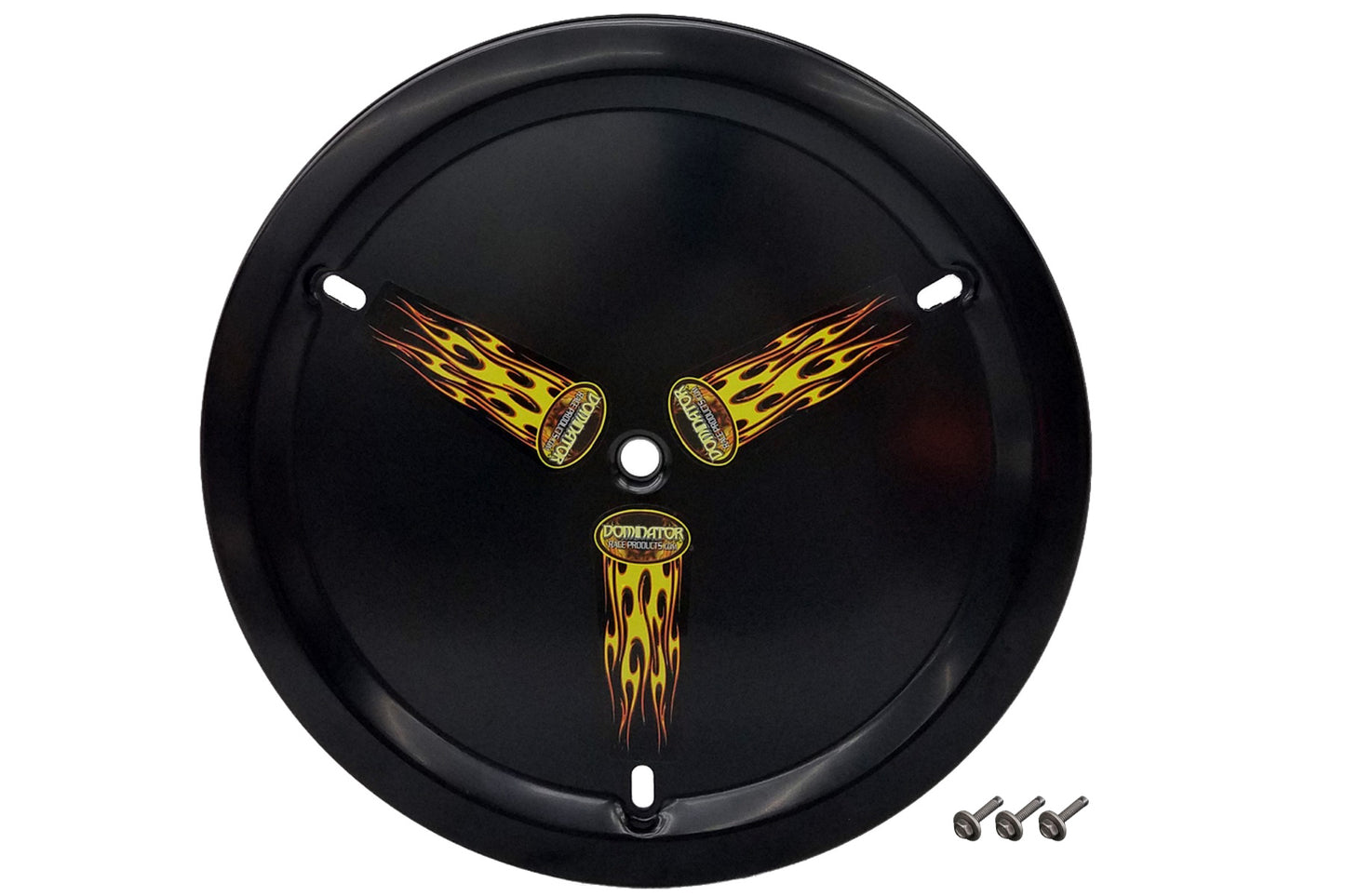 Mud Cover - Bolt-On - Aluminum - Black Powder Coat - 15 in Wheels - Each