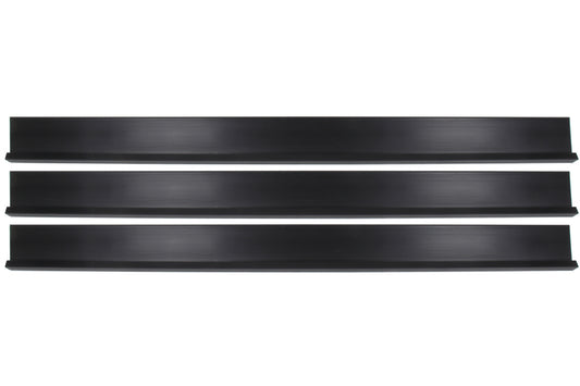 Rocker Panel - 78 in Long - Plastic - Black - Set of 3