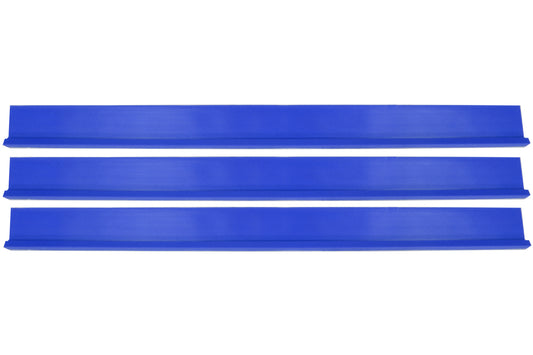 Rocker Panel - 78 in Long - Plastic - Blue - Set of 3