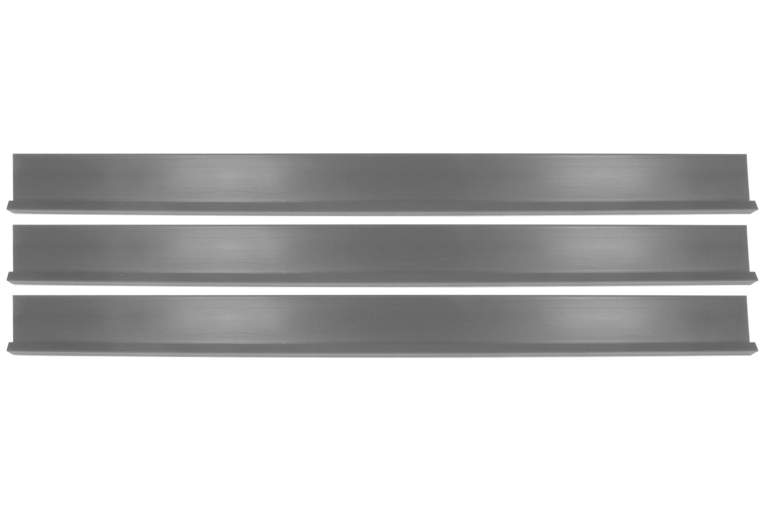 Plastic Rocker Panel Rocker Panel - 78 in Long - Plastic - Gray - Set of 3 – Impel Motorsports
