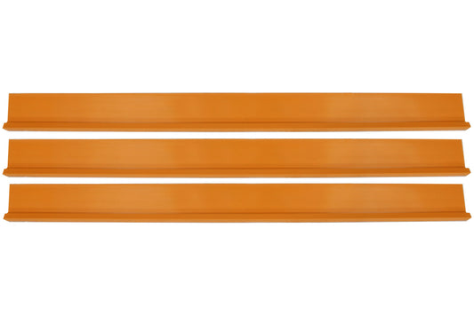 Rocker Panel - 78 in Long - Plastic - Orange - Set of 3