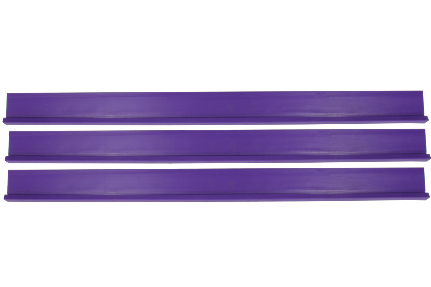 Rocker Panel - 78 in Long - Plastic - Purple - Set of 3