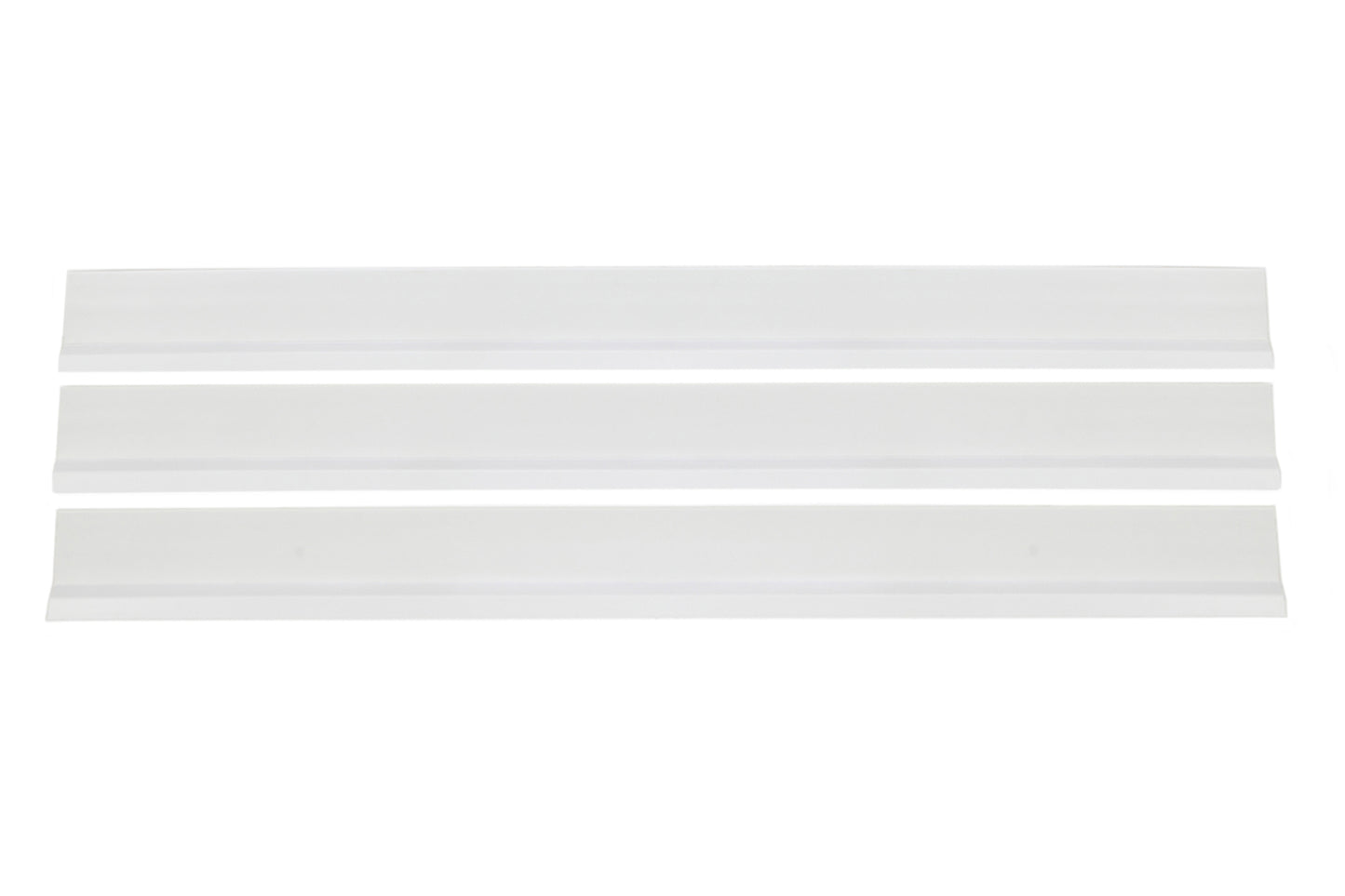 Rocker Panel - 78 in Long - Plastic - White - Set of 3