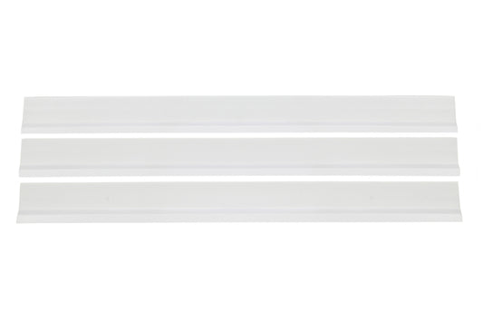 Rocker Panel - 78 in Long - Plastic - White - Set of 3