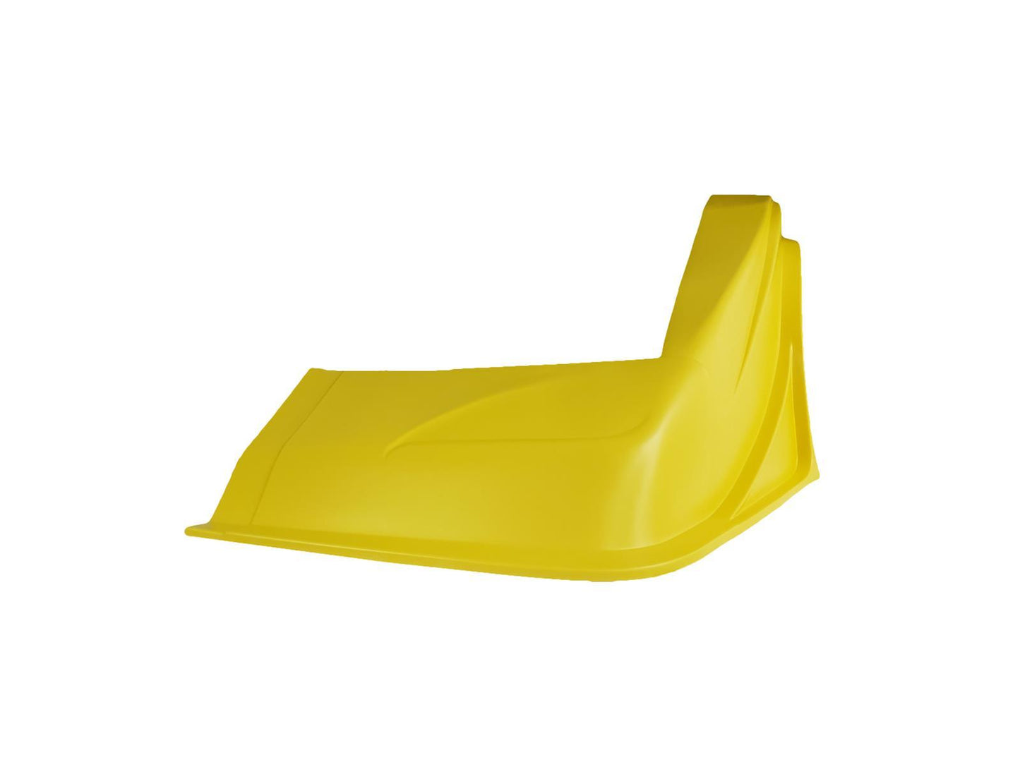 Nose - Outlaw - Driver Side - Fender Included - Plastic - Yellow - Universal - Asphalt Late Model - Kit