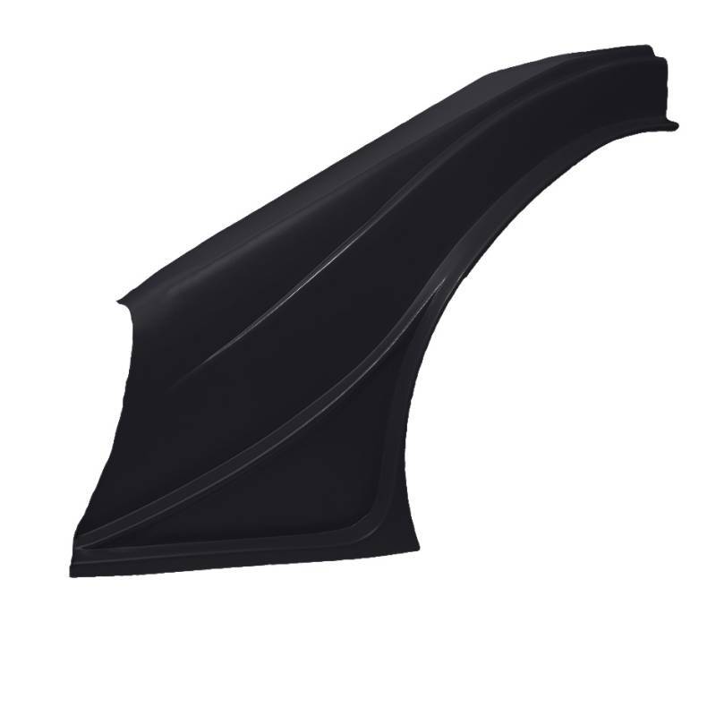 Fender - Outlaw - Driver Side - Plastic - Black - Universal - Asphalt Late Model - Each