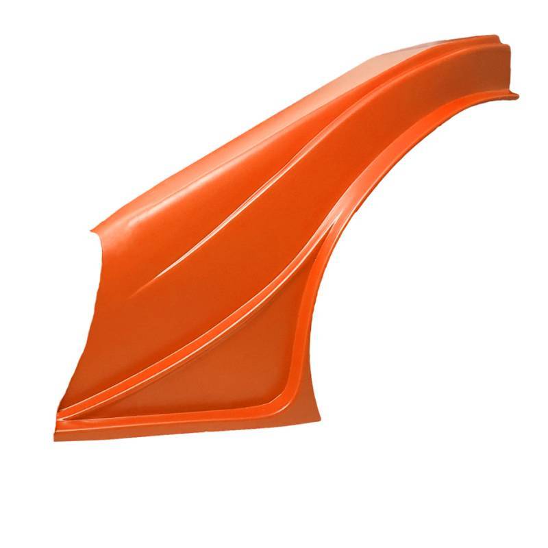 Fender - Outlaw - Driver Side - Plastic - Orange - Universal - Asphalt Late Model - Each