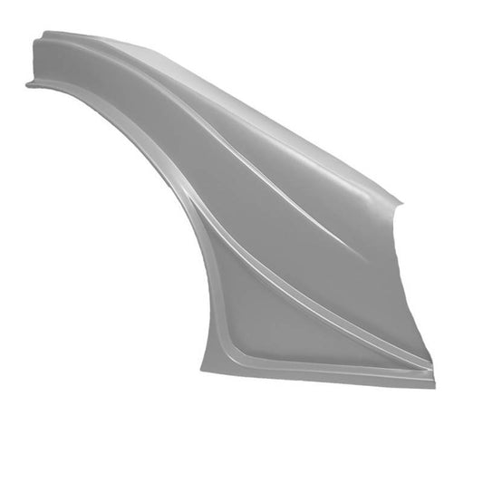 Fender - Outlaw - Passenger Side - Plastic - Gray - Universal - Asphalt Late Model - Each