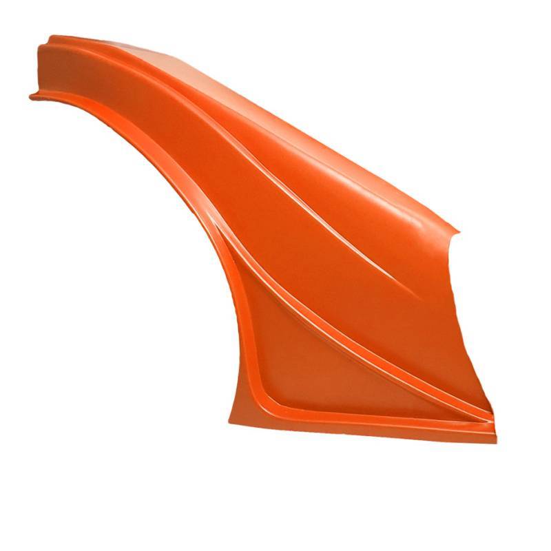 Fender - Outlaw - Passenger Side - Plastic - Orange - Universal - Asphalt Late Model - Each