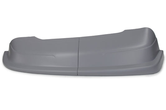 Nose - Dominator - Complete - Plastic - Gray - Dirt Late Model - Kit