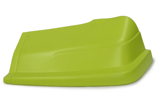 Nose - Dominator - Driver Side - Plastic - Fluorescent Yellow - Dirt Late Model - Each