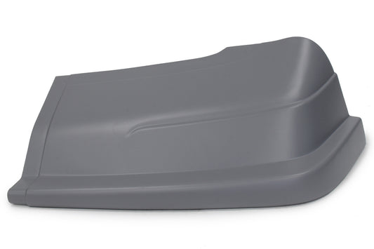Nose - Dominator - Driver Side - Plastic - Gray - Dirt Late Model - Each