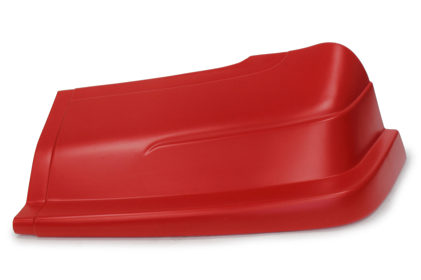 Nose - Dominator - Driver Side - Plastic - Red - Dirt Late Model - Each