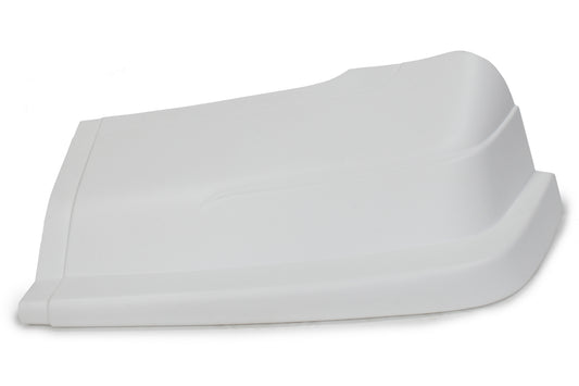 Nose - Dominator - Driver Side - Plastic - White - Dirt Late Model - Each