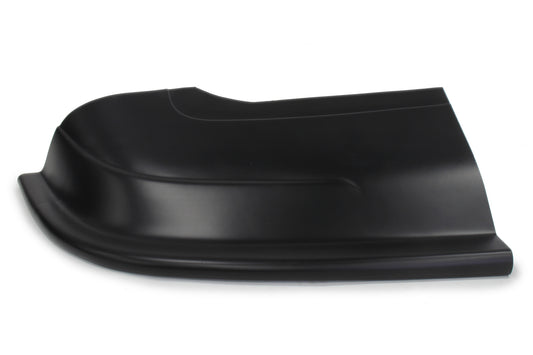 Nose - Dominator - Passenger Side - Plastic - Black - Dirt Late Model - Each
