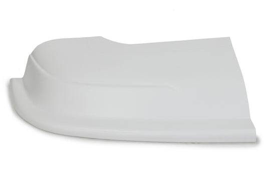 Nose - Dominator - Passenger Side - Plastic - White - Dirt Late Model - Each