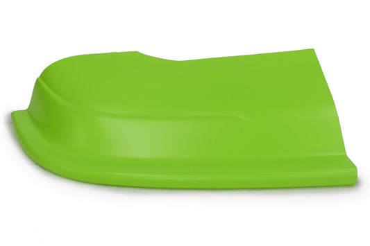 Nose - Dominator - Passenger Side - Plastic - Extreme Green - Dirt Late Model - Each