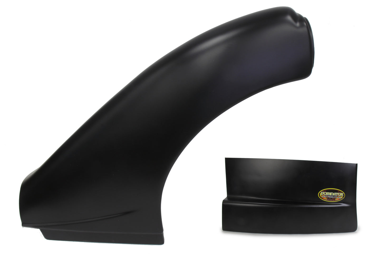 Fender - Dominator - Complete - Driver Side - Plastic - Black - Dirt Late Model - Kit
