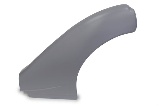 Fender - Dominator - Driver Side - Top - Plastic - Gray - Dirt Late Model - Each