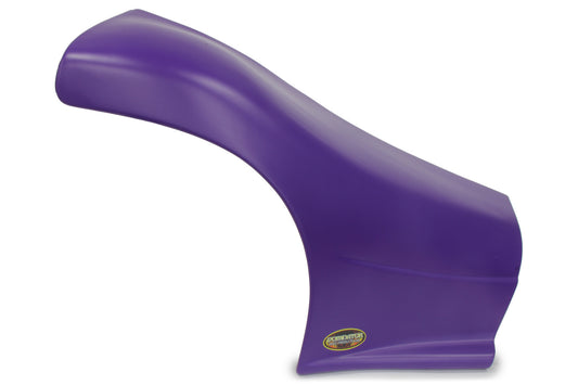 Fender - Dominator - Passenger Side - Plastic - Purple - Dirt Late Model - Each