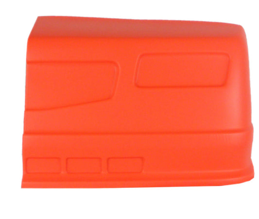 Nose - Dominator SS - Driver Side - Plastic - Fluorescent Orange - Universal - Street Stock - Each