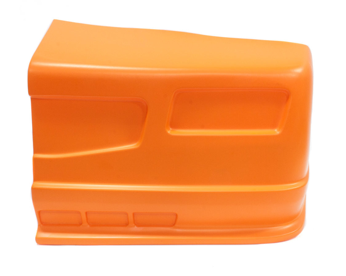 Nose - Dominator SS - Driver Side - Plastic - Orange - Universal - Street Stock - Each