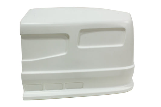 Nose - Dominator SS - Driver Side - Plastic - White - Universal - Street Stock - Each