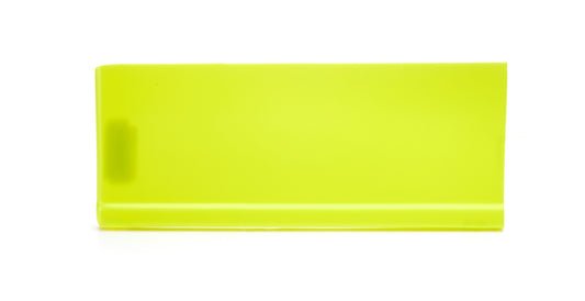 Fender Extension - Passenger Side - Lower - Street Stock - Plastic - Fluorescent Yellow - Universal - Each