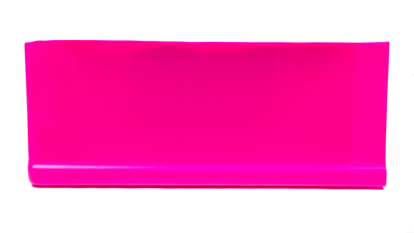 Fender Extension - Passenger Side - Lower - Street Stock - Plastic - Pink - Universal - Each