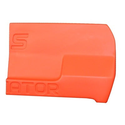 Tail - Dominator SS - Passenger Side - Street Stock - Plastic - Fluorescent Orange - Universal - Each