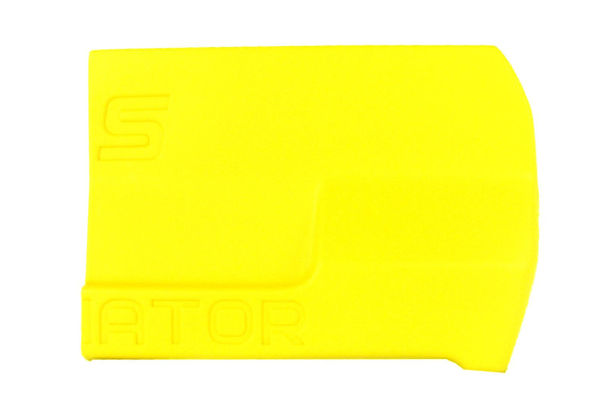 Tail - Dominator SS - Passenger Side - Street Stock - Plastic - Fluorescent Yellow - Universal - Each